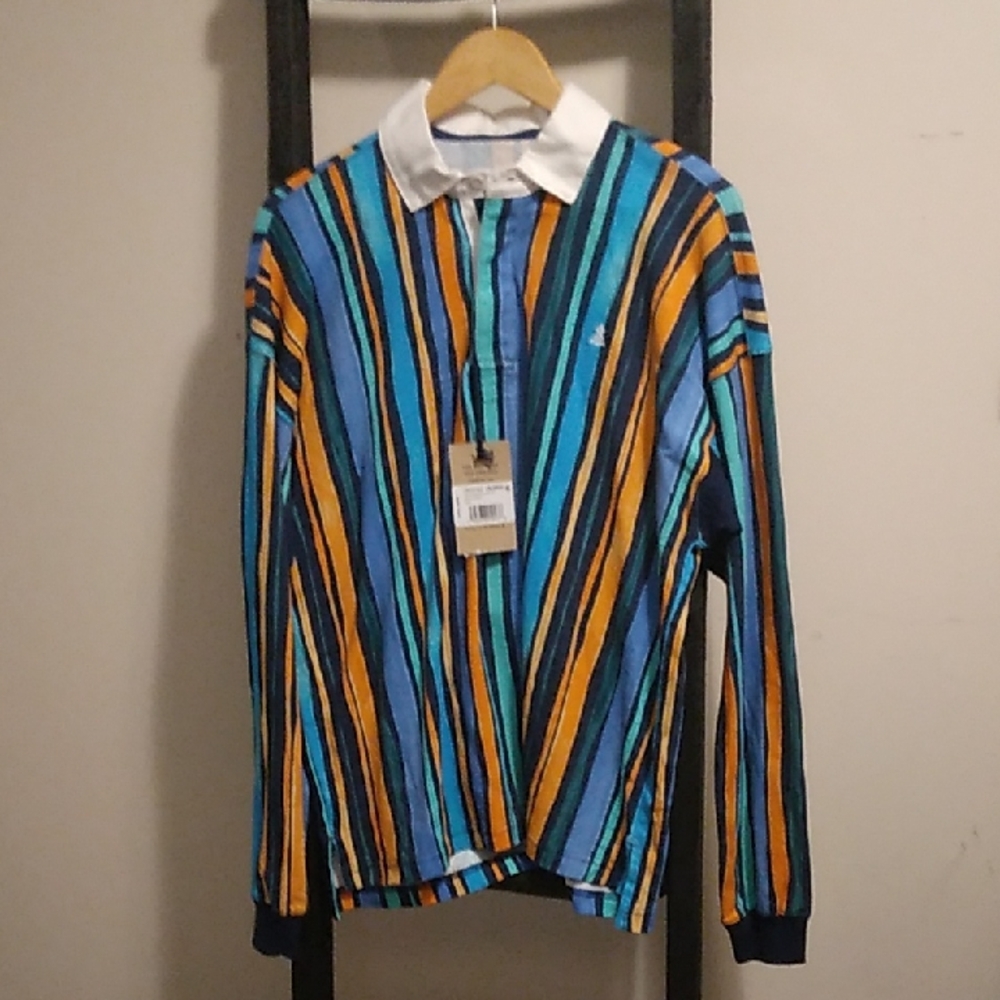 Chubbies The Afternoon Special Rugby Shirt Nwt